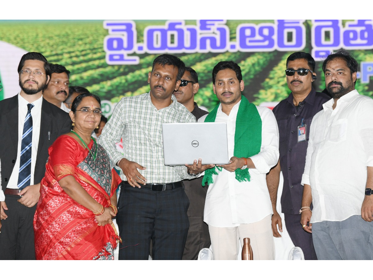 AP CM YS Jagan Releases YSR Rythu Bharosa Photo Gallery - Sakshi8