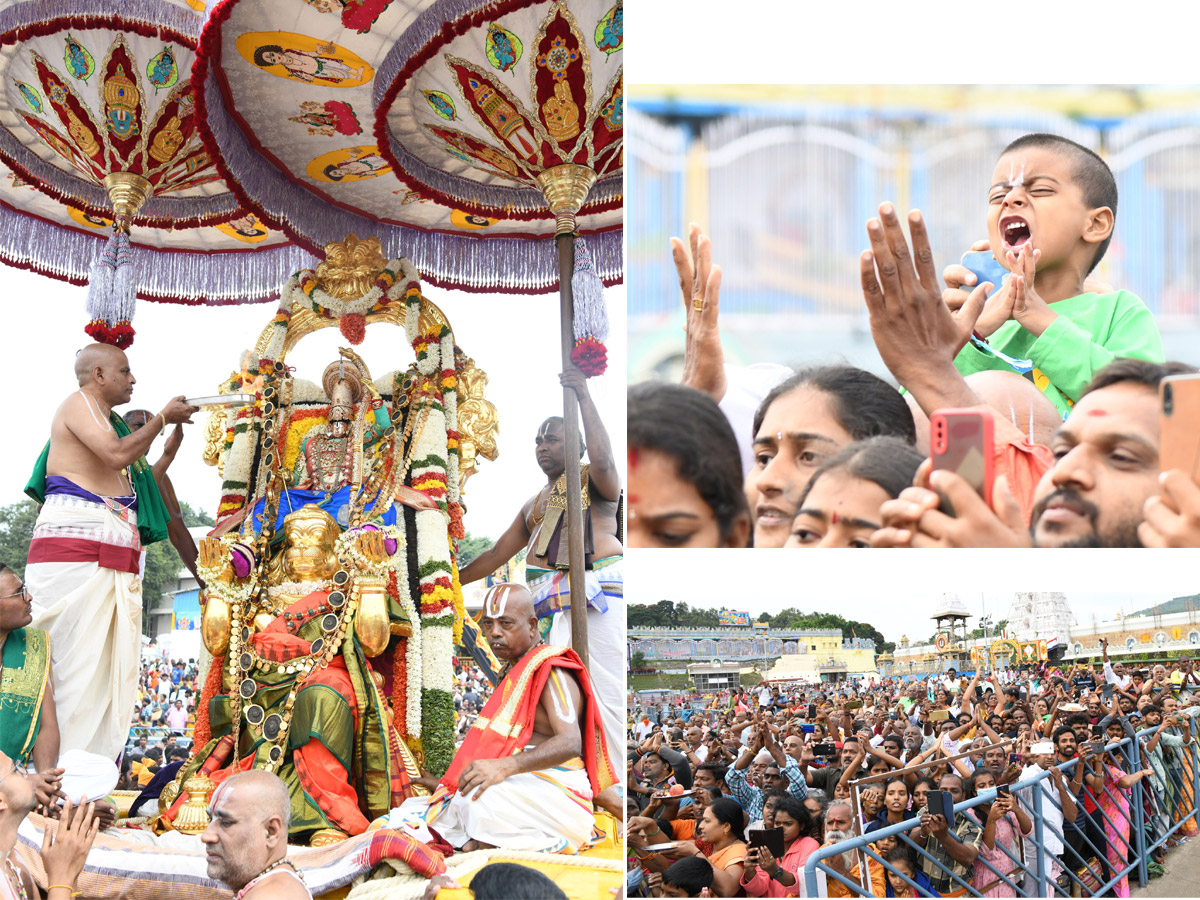 Tirumala Srivari Brahmotsavam 2022 Hanumantha Vahana Seva Photo Gallery - Sakshi1