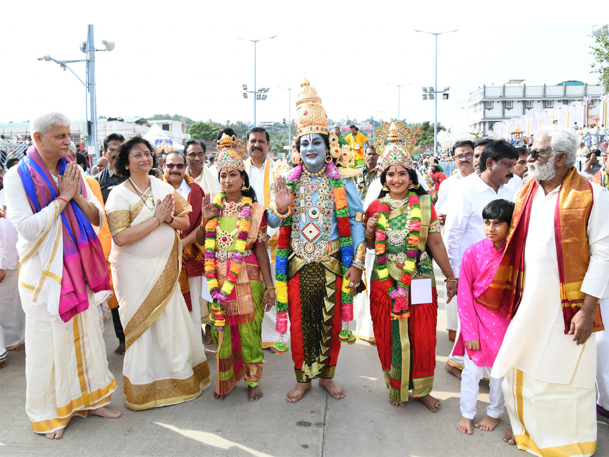 Tirumala Srivari Brahmotsavam 2022 Hanumantha Vahana Seva Photo Gallery - Sakshi13