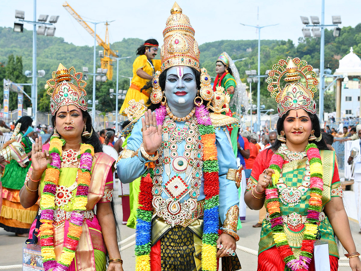 Tirumala Srivari Brahmotsavam 2022 Hanumantha Vahana Seva Photo Gallery - Sakshi29