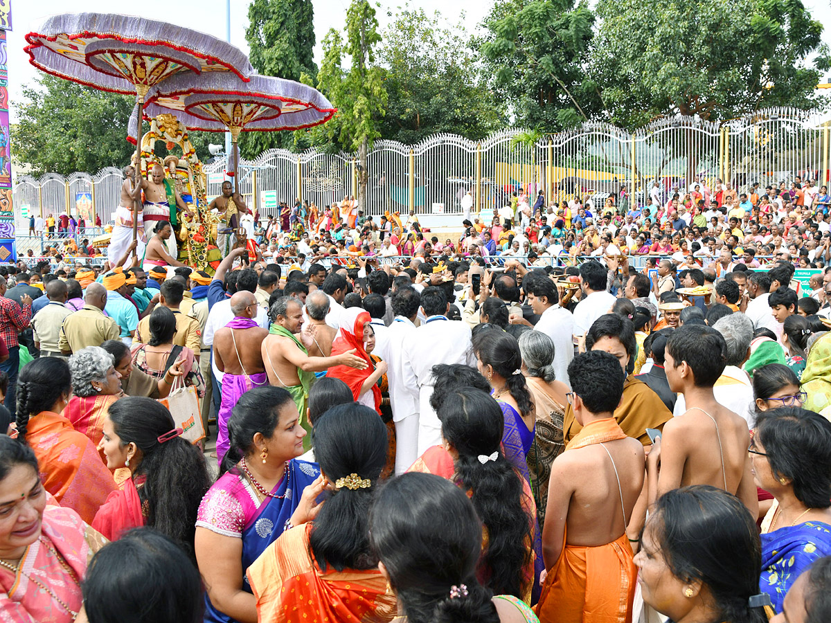 Tirumala Srivari Brahmotsavam 2022 Hanumantha Vahana Seva Photo Gallery - Sakshi5