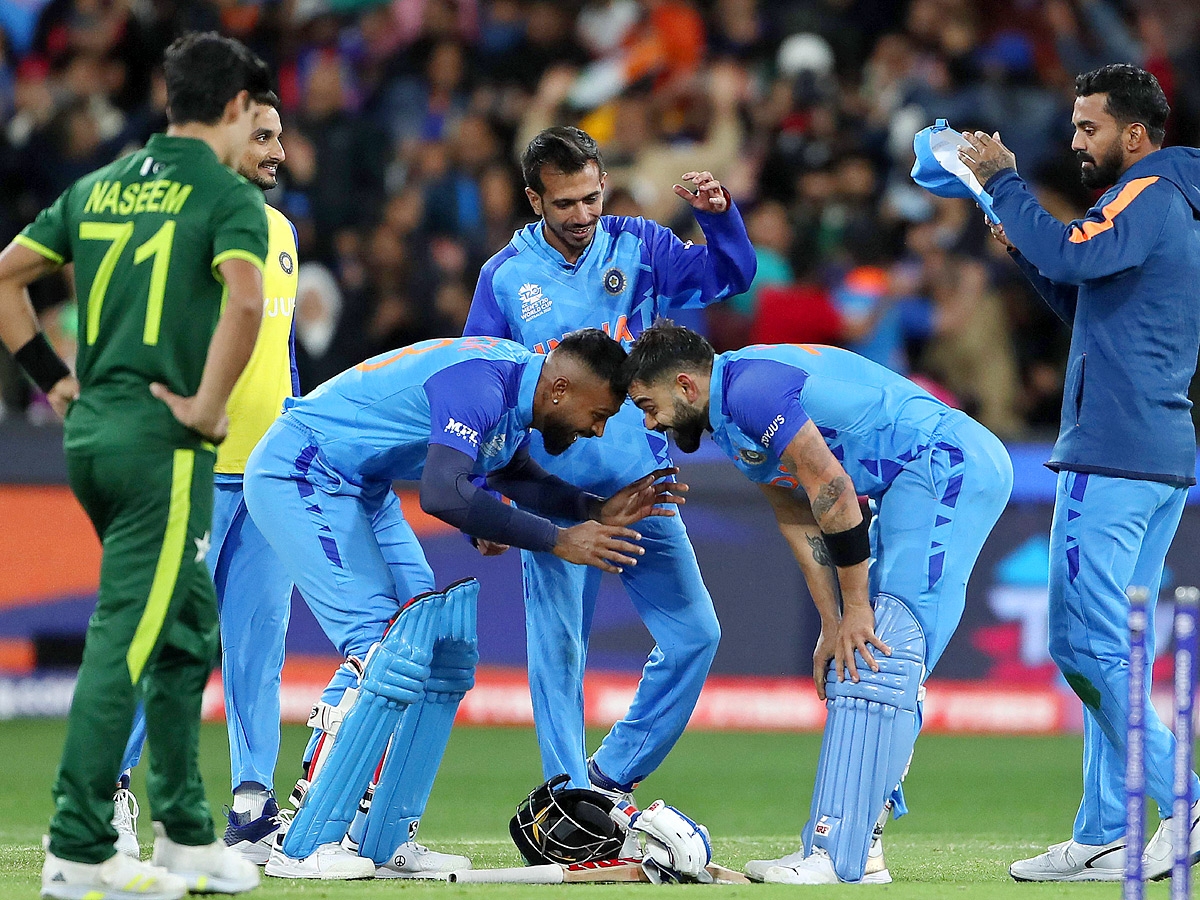 ICC T20 World Cup Photos After India won The Match Against Pakistan Photo Gallery - Sakshi1