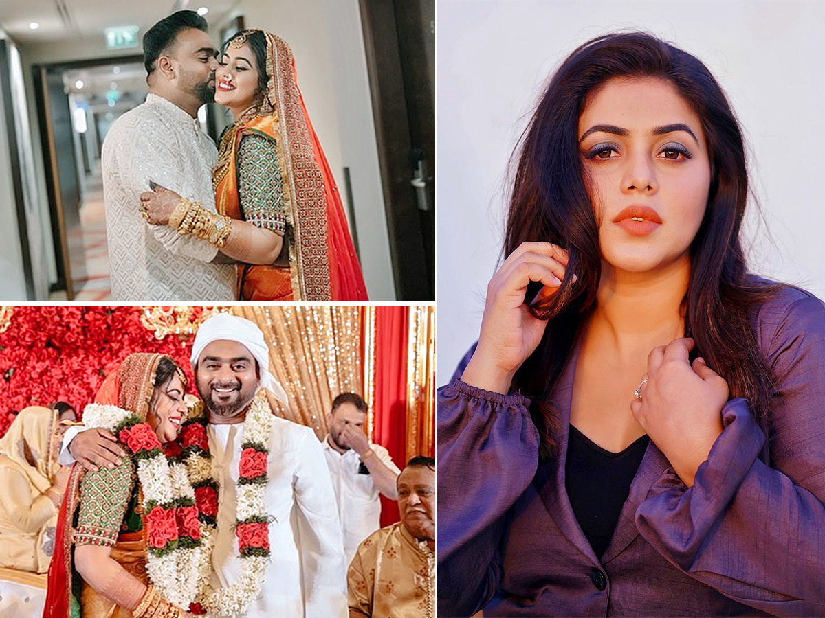 Actress Poorna Kasim Wedding Celebration Photos Goes Viral on Social Media - Sakshi1