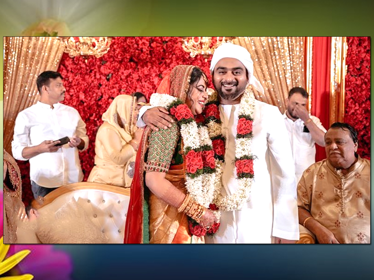 Actress Poorna Kasim Wedding Celebration Photos Goes Viral on Social Media - Sakshi2