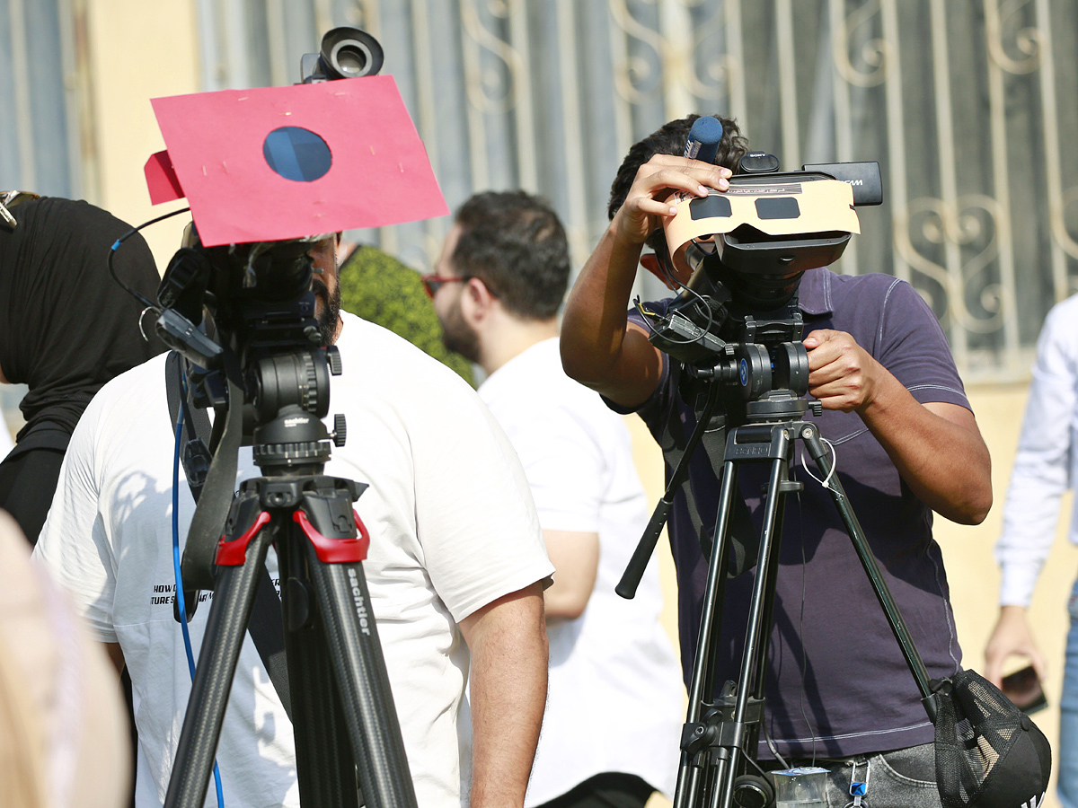 Solar Eclipse 2022 Photo Gallery - Sakshi20