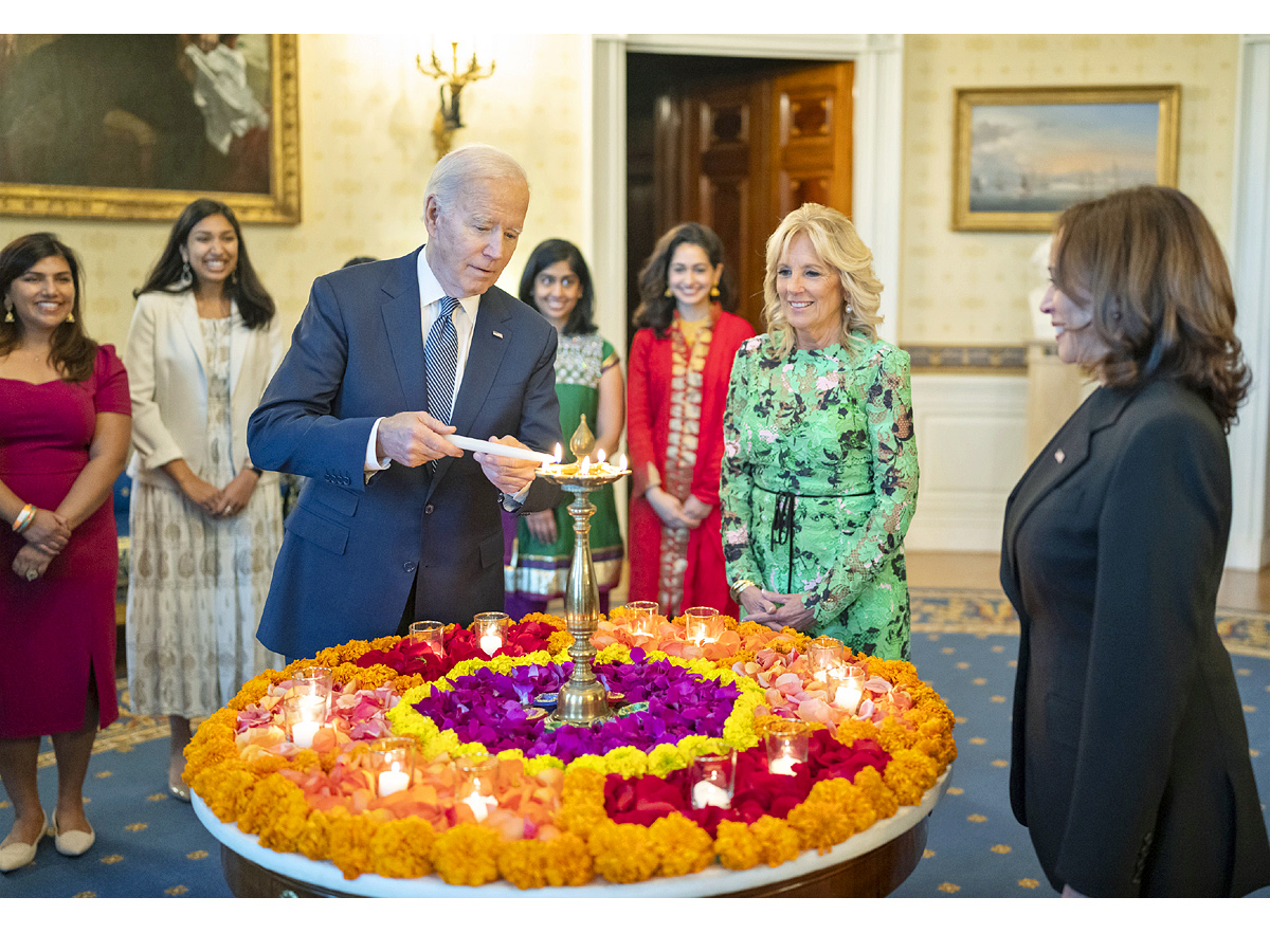 US President Joe Biden hosts largest Diwali reception at White House Photo Gallery - Sakshi1