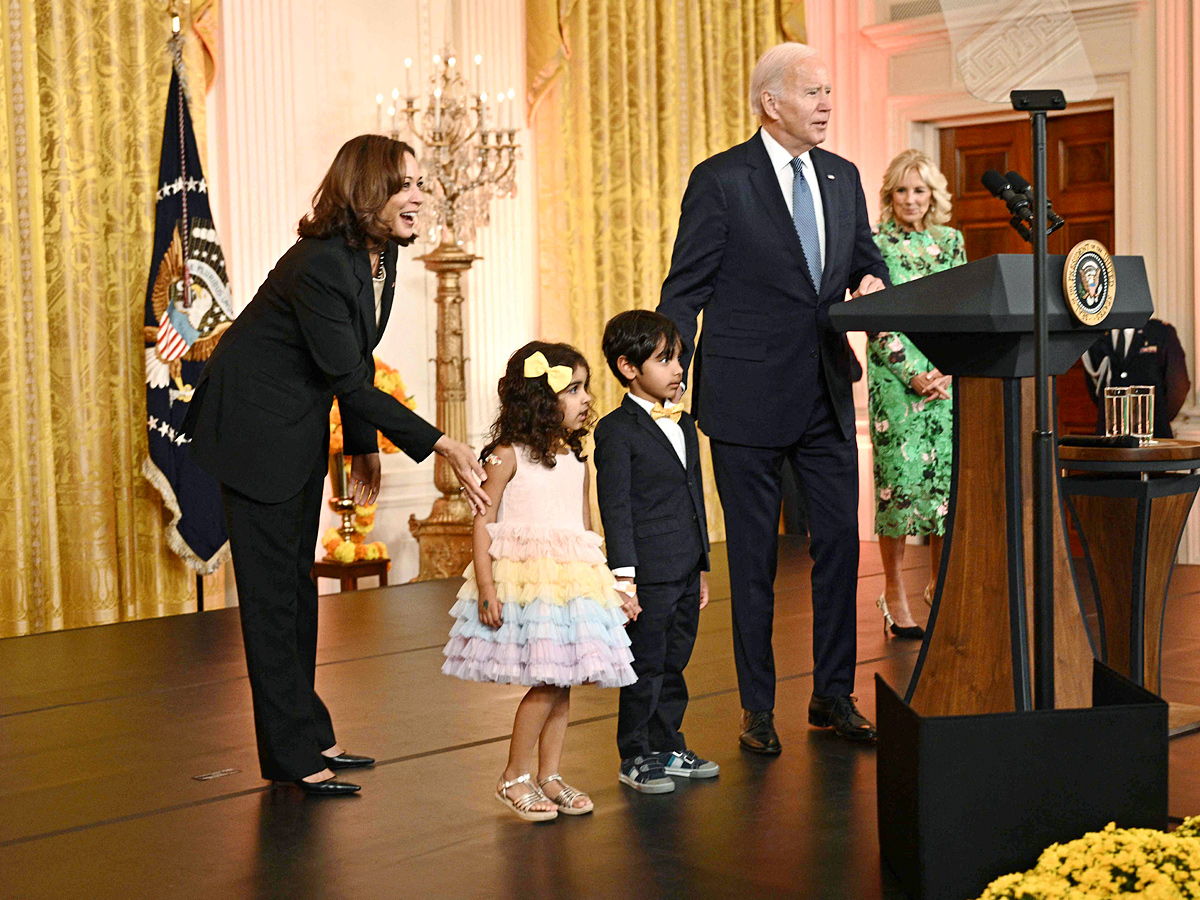 US President Joe Biden hosts largest Diwali reception at White House Photo Gallery - Sakshi12