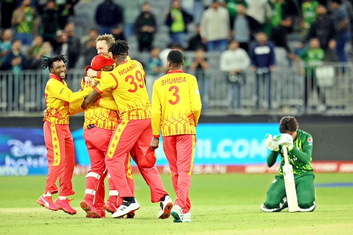 Zimbabwe Sensational Victory Over Pakistan - Sakshi1