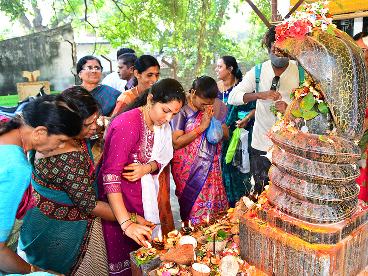 Nagula Chavithi Celebrations 2022 in Telugu States Photos - Sakshi10