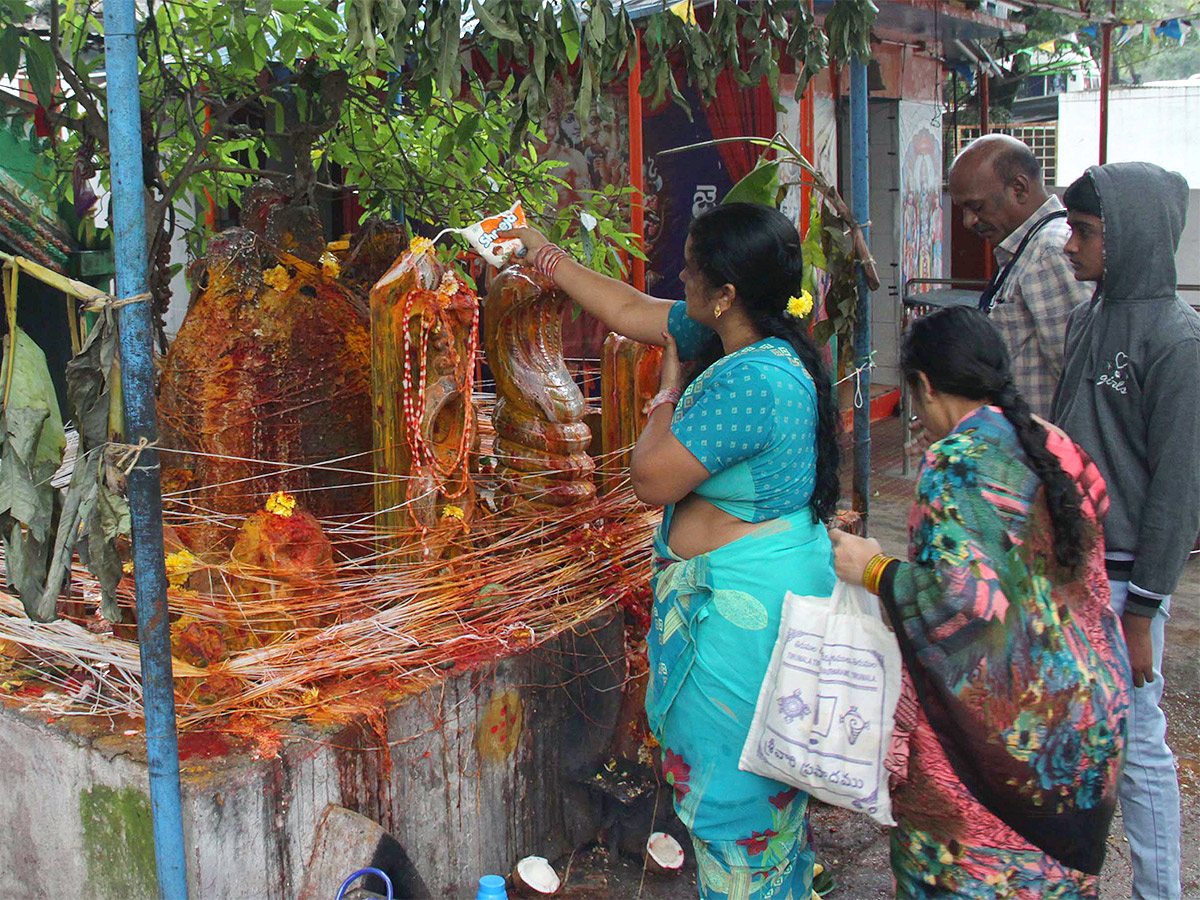 Nagula Chavithi Celebrations 2022 in Telugu States Photos - Sakshi7