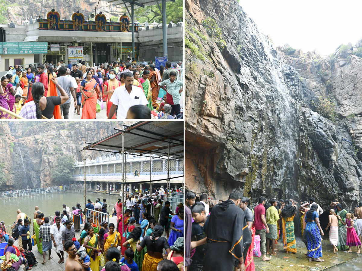 Karthika Somavaram 2022 Tirupati Kapileshwar Temple Deeparadhana - Sakshi1