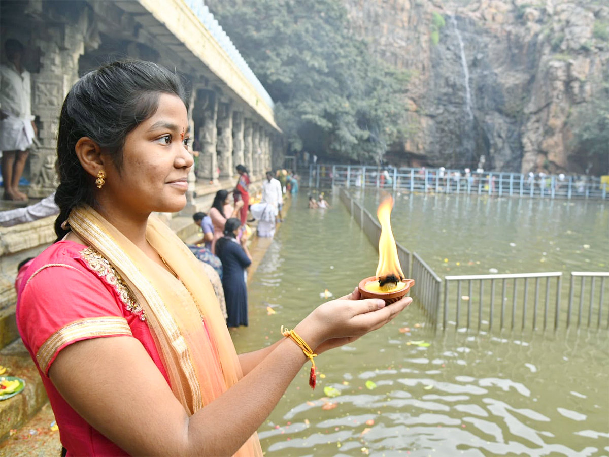 Karthika Somavaram 2022 Tirupati Kapileshwar Temple Deeparadhana - Sakshi24