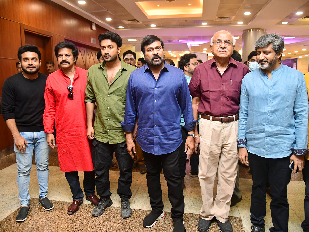 Megastar Chiranjeevi GodFather Movie Press Meet Photos - Sakshi3