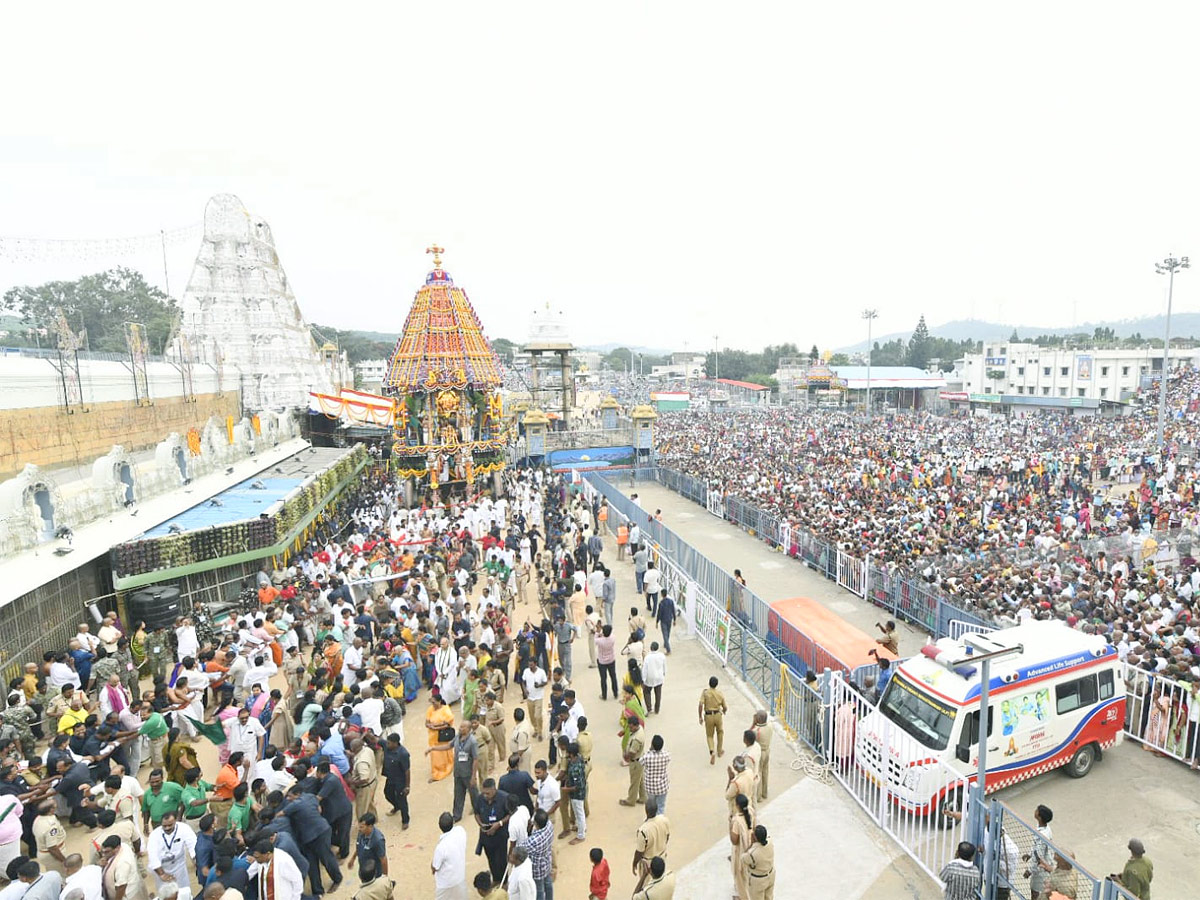 Tirumala Brahmotsavam 2022: Rathotsavam Grandly held in Tirumala - Sakshi9