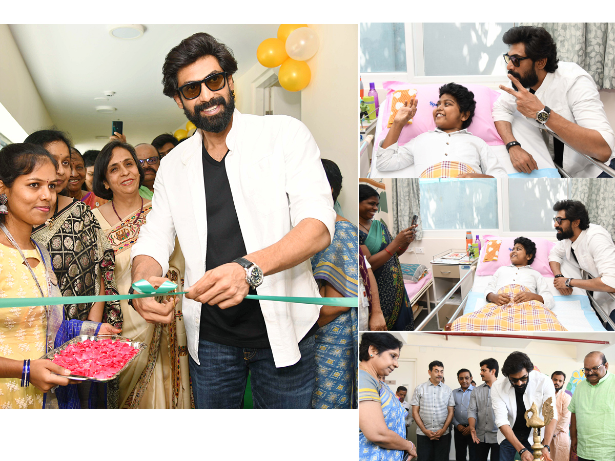 Daggubati Rana inaugurates Paediatric Palliative Care Ward Photo Gallery - Sakshi1