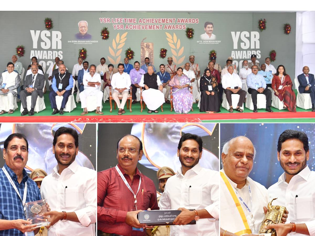 YSR Lifetime Achievement Awards 2022 Photo gallery - Sakshi1