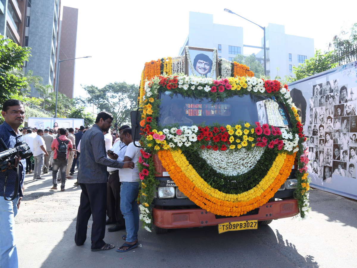 Superstar Krishna Funeral PHoto Gallery - Sakshi35