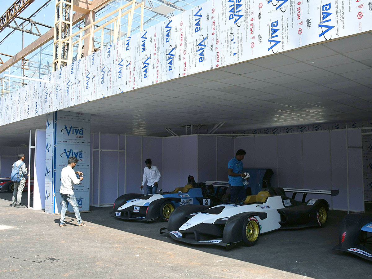 Hyderabad Get Ready For Formula E Race Photos - Sakshi30