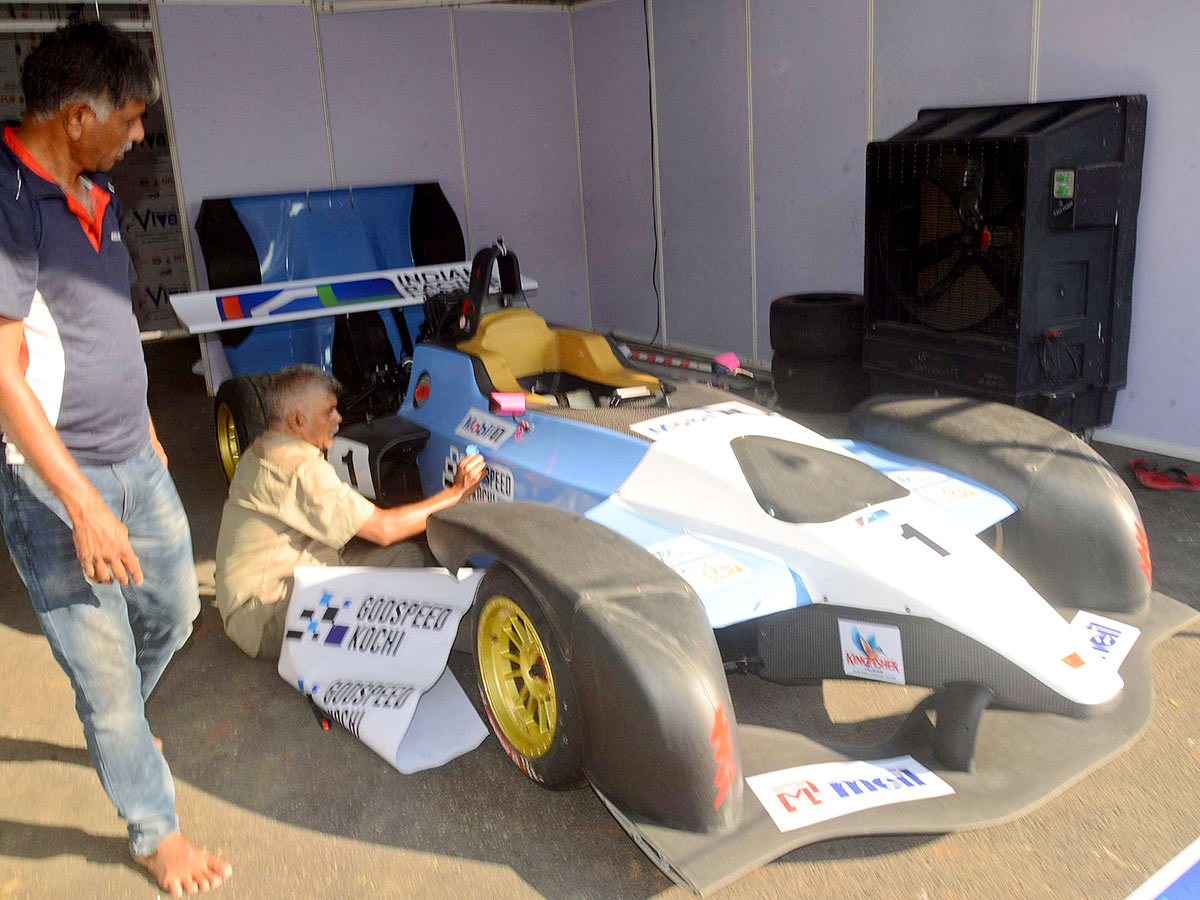 Hyderabad Get Ready For Formula E Race Photos - Sakshi8