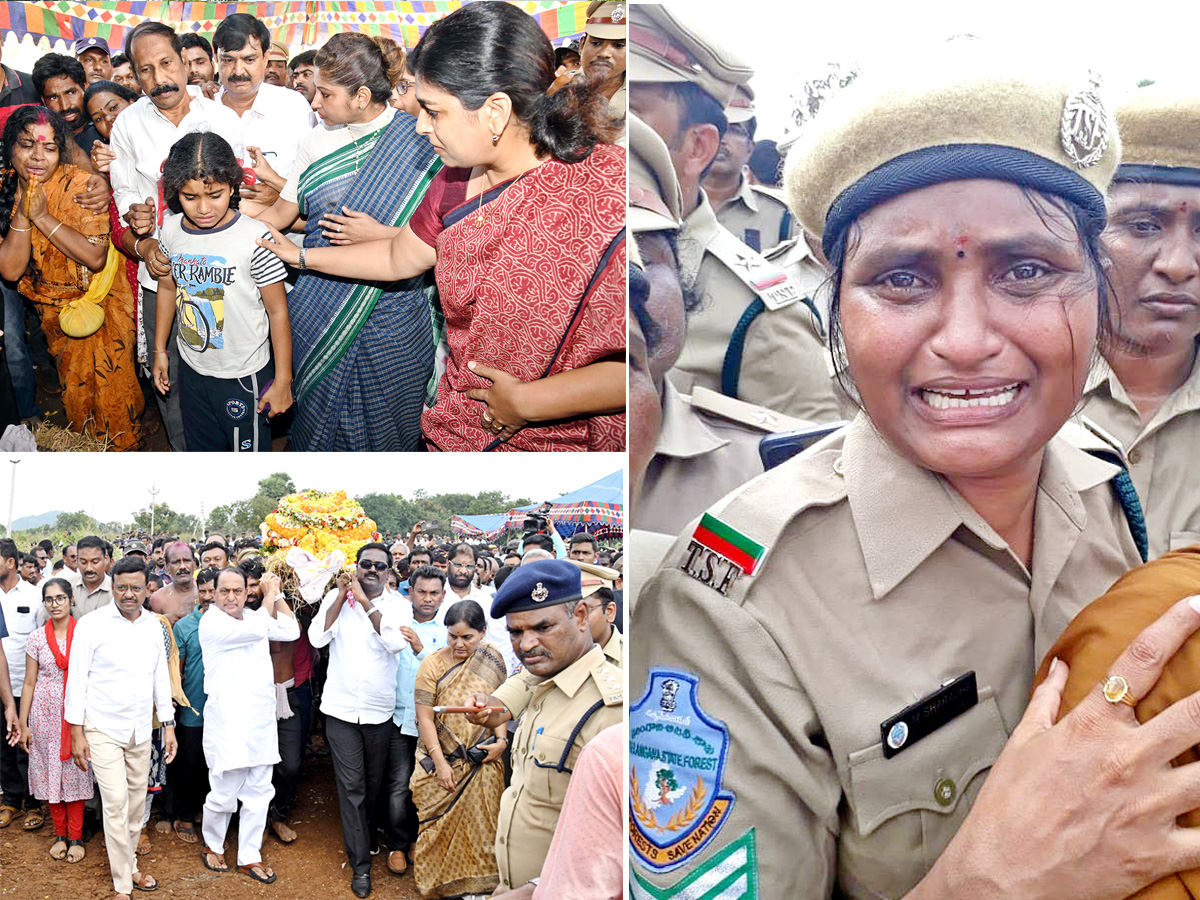 Officials Rushed To Funerals Of Forest Range Officer Srinivasa Rao - Sakshi36