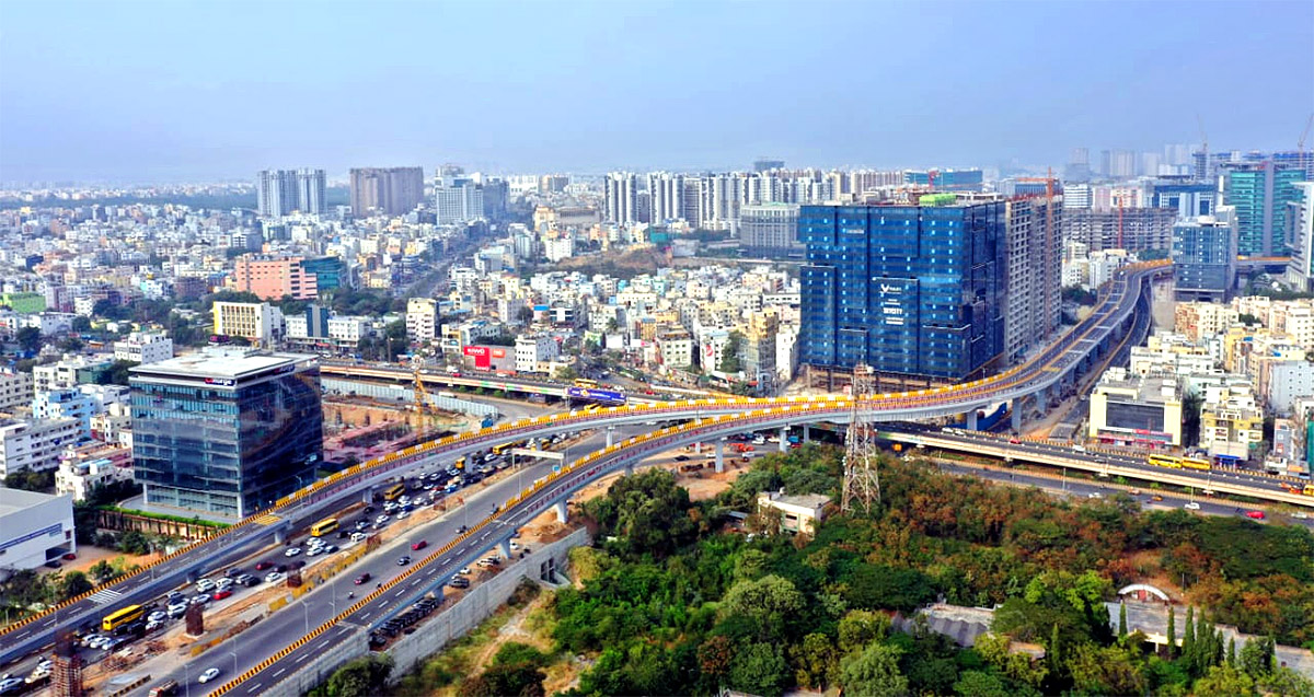 Hyderabad: Viral Photos Of Shilpa Layout flyover Gachibowli - Sakshi10