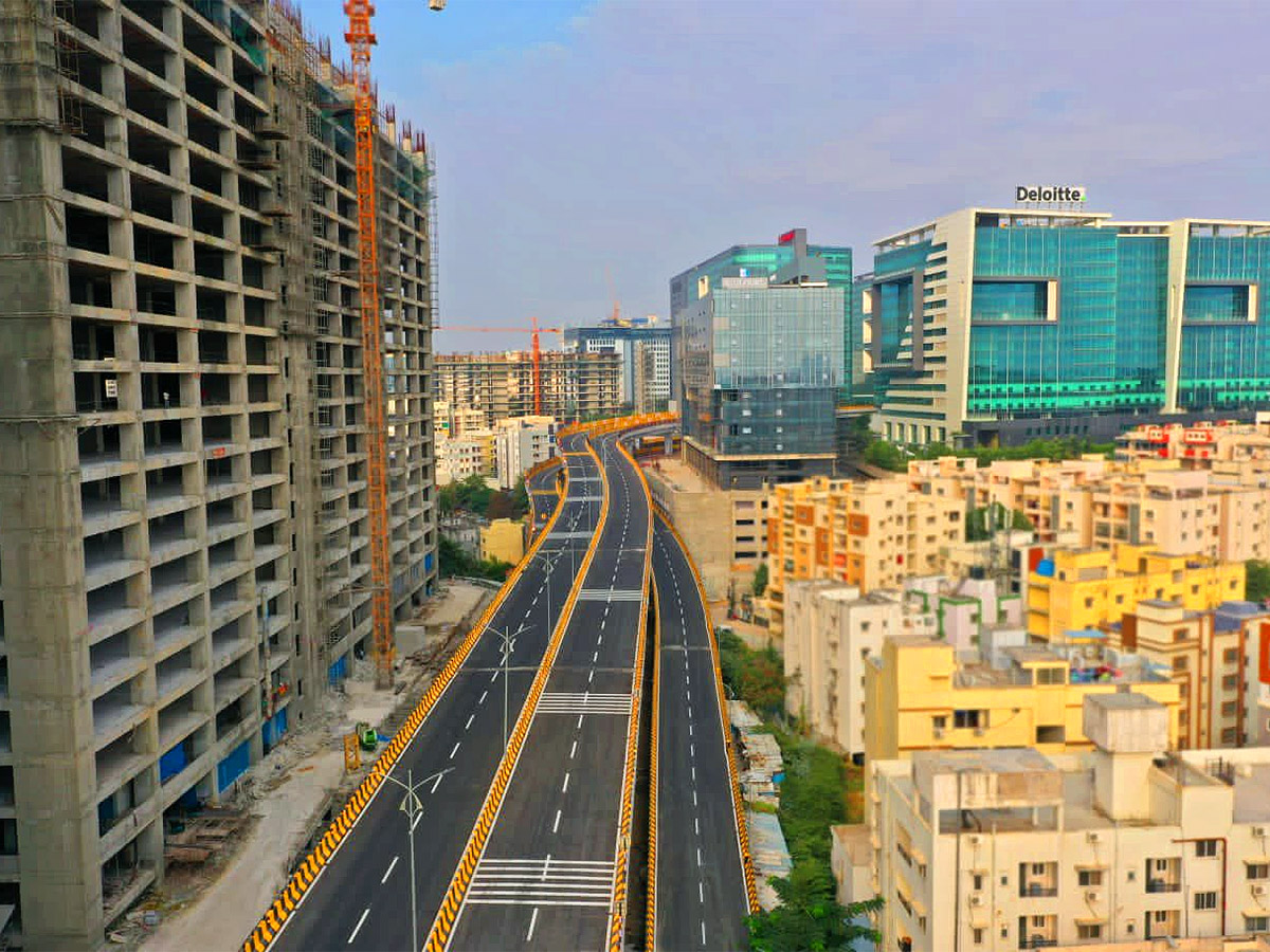 Hyderabad: Viral Photos Of Shilpa Layout flyover Gachibowli - Sakshi4