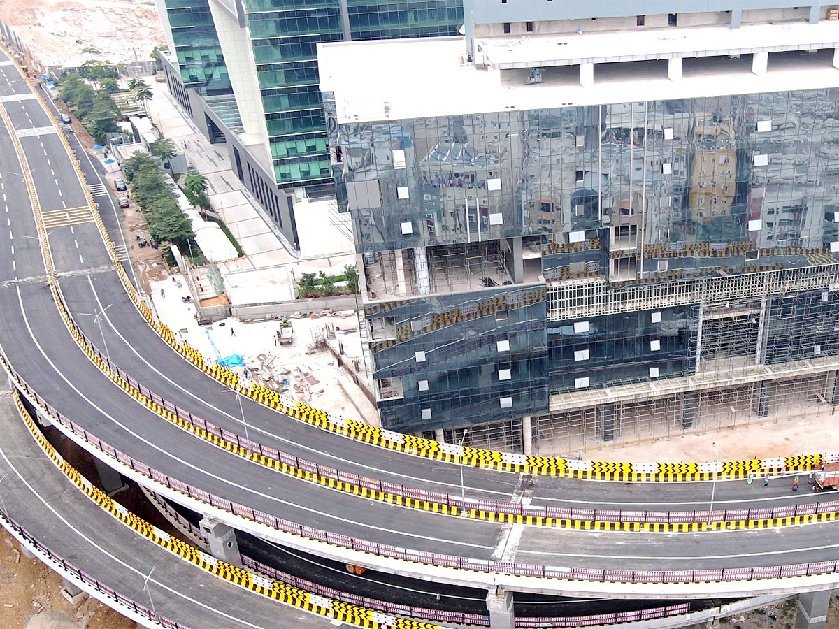 Hyderabad: Viral Photos Of Shilpa Layout flyover Gachibowli - Sakshi5