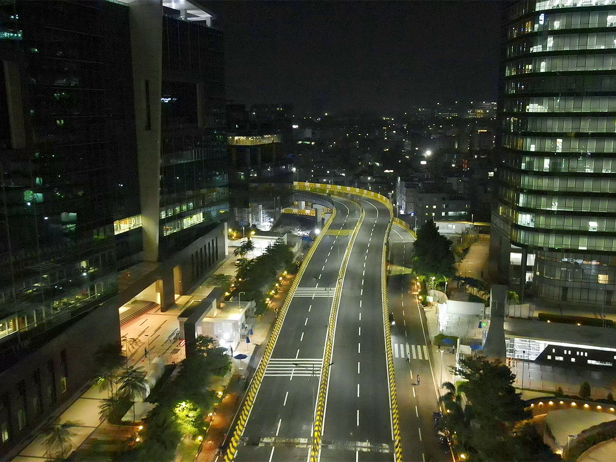 Hyderabad: Viral Photos Of Shilpa Layout flyover Gachibowli - Sakshi7