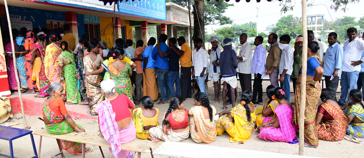 Munugode By Election Polling Photos - Sakshi36