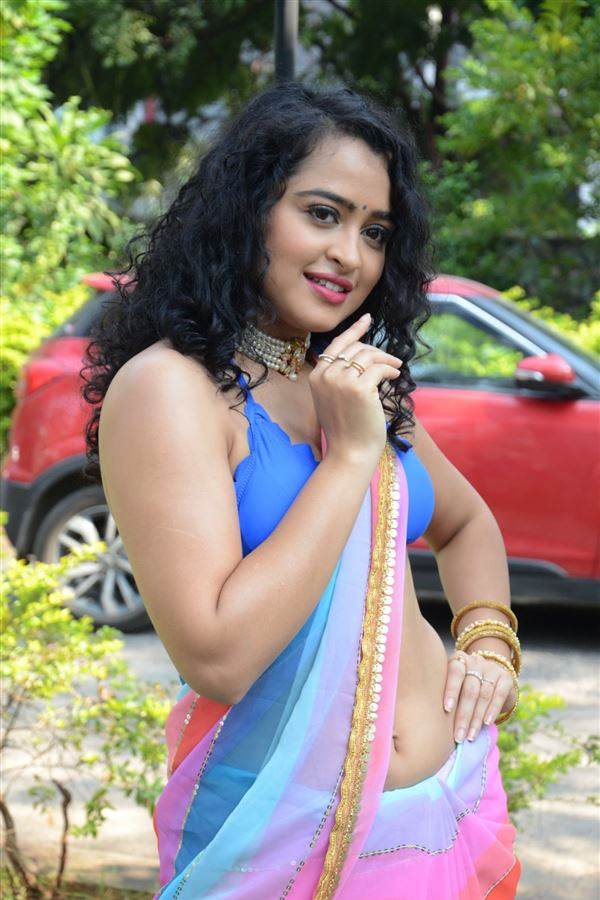 Apsara Rani Saree HD Images - Sakshi12