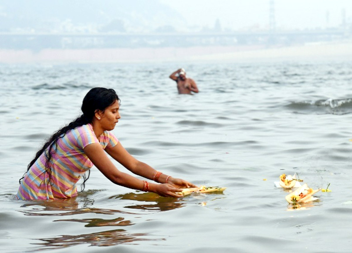 Karthika Masam Celebrations Held at Durga Temple in Vijayawada - Sakshi14