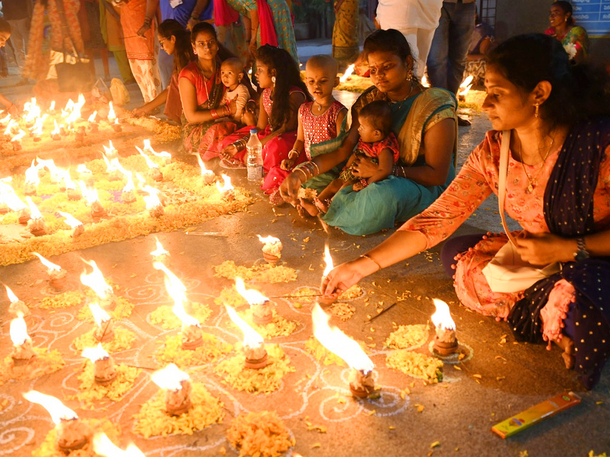 Koti Deepotsavam held at indrakeeladri Durga Temple Photo Gallery - Sakshi9