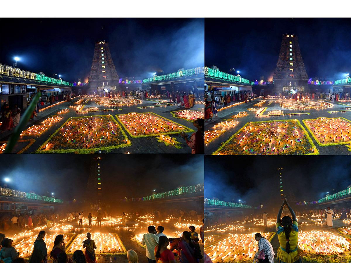 Koti Deepotsavam held at indrakeeladri Durga Temple Photo Gallery - Sakshi1