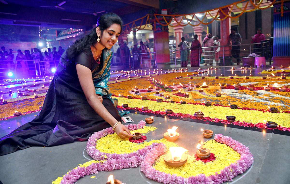 Karthika Pournami: Deep Prajvalana At Temples  - Sakshi10