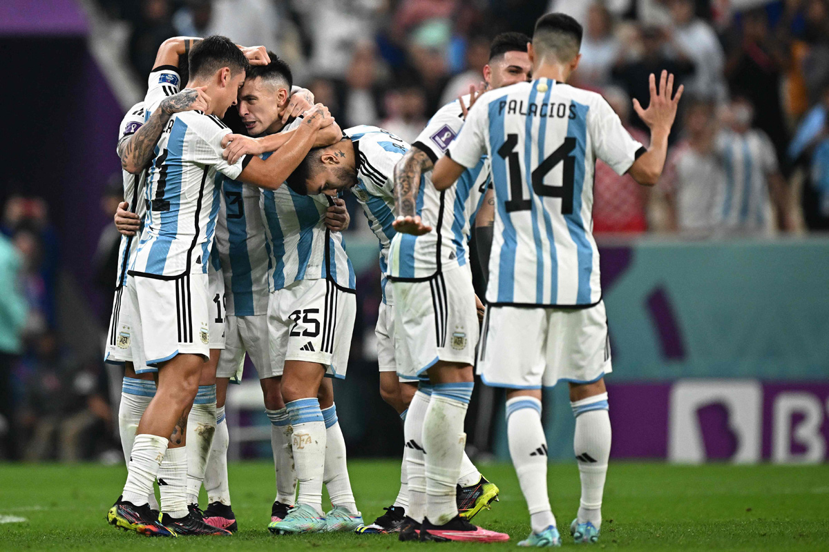 FIFA World Cup 2022 Argentina Celebrates Memorable Win Photos - Sakshi5