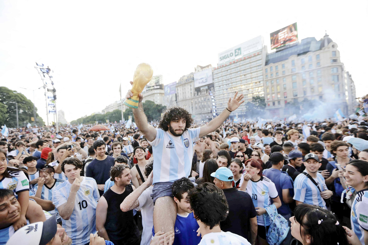 FIFA World Cup 2022 Argentina Celebrates Memorable Win Photos - Sakshi20