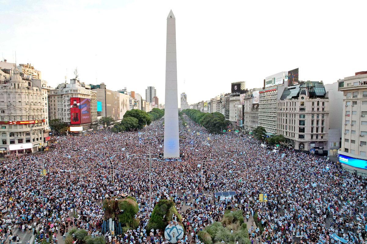 FIFA World Cup 2022 Argentina Celebrates Memorable Win Photos - Sakshi29