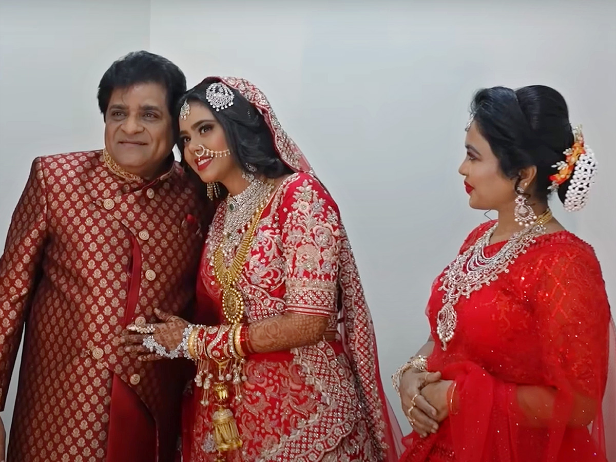 Comedian Ali Wife Zubeda Ali Shares Daughter Fatima Wedding Video - Sakshi17