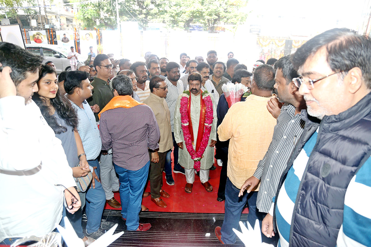 Balakrishna Reopen Asian Tarakarama Theatre at Hyderabad - Sakshi14