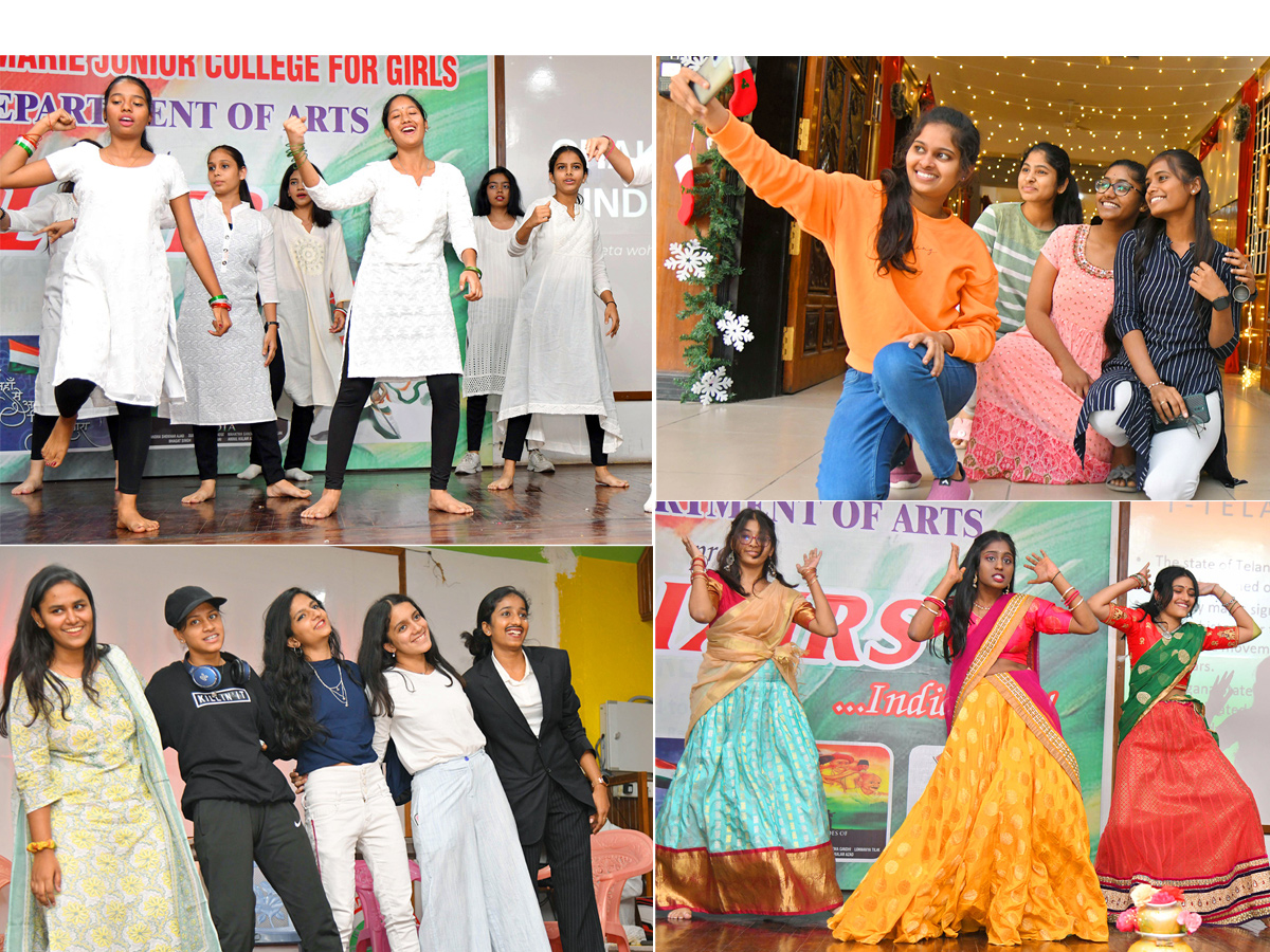 Villa Marie College Freshers Day Event At Somajiguda Photos - Sakshi1