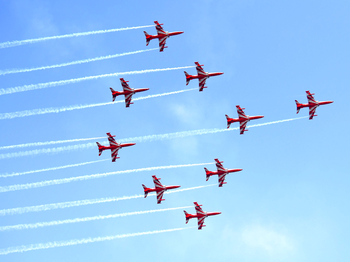 Air Show during Passing out Parade at Dundigal Photo Gallery - Sakshi15