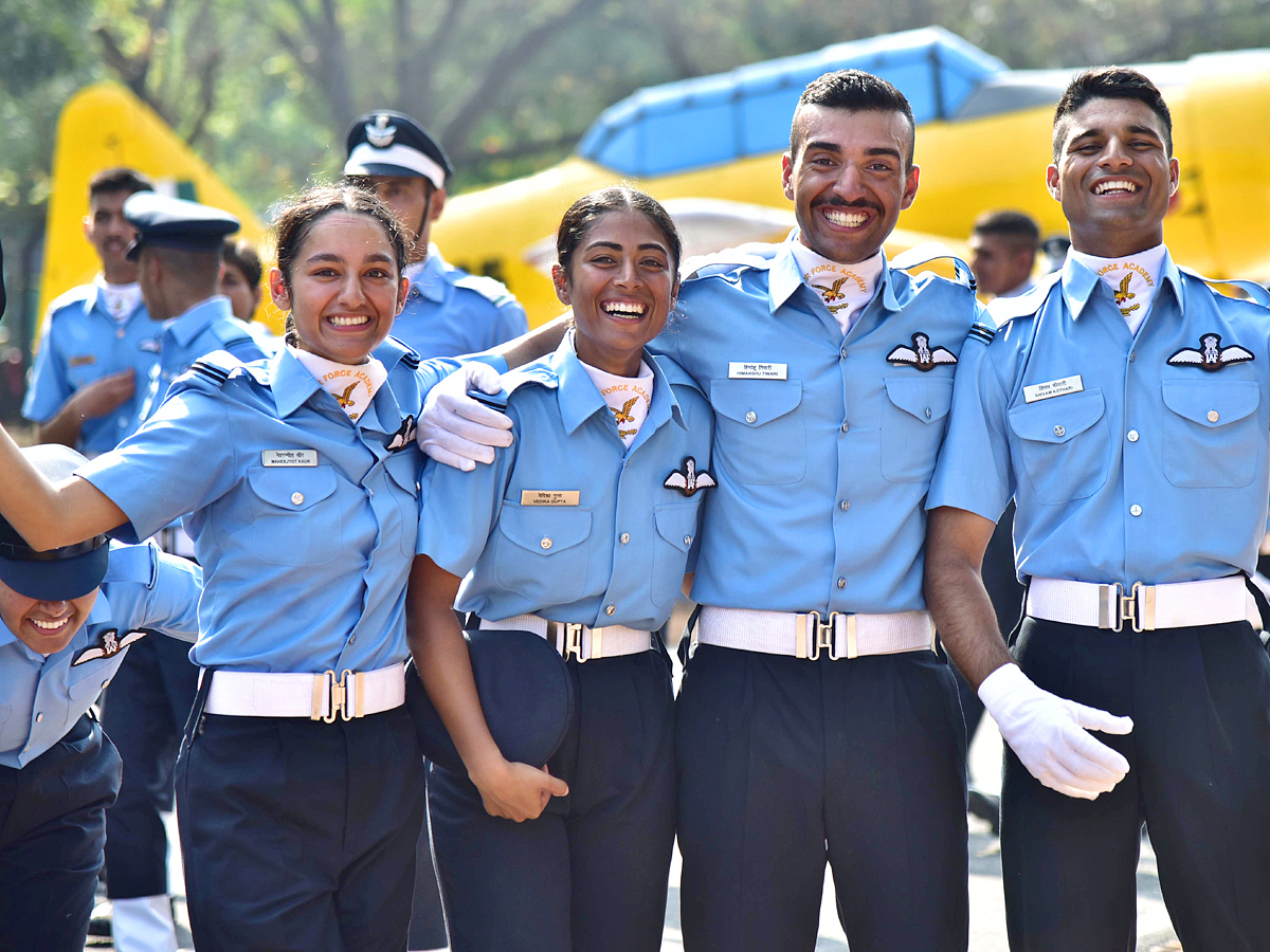 Air Show during Passing out Parade at Dundigal Photo Gallery - Sakshi5