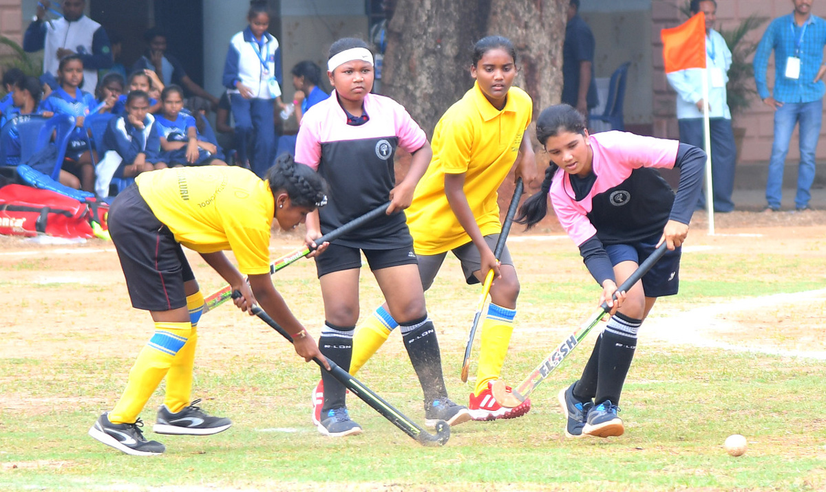 Ekalavya Model Schools National Sports Competitions Starts in Vijayawada  - Sakshi1