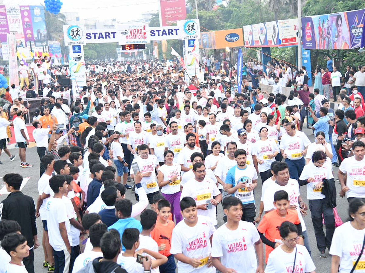 Marathon Run At Visakha Beach Road Photos - Sakshi1