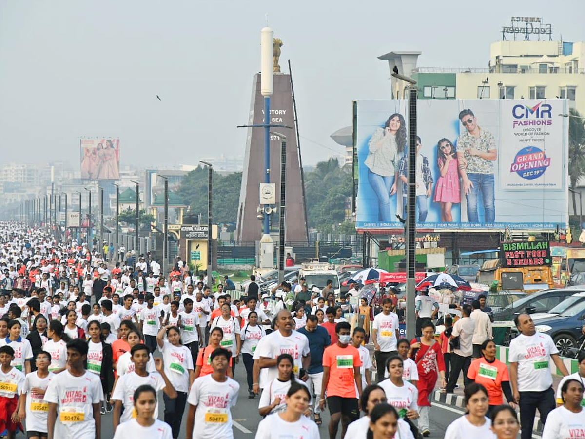 Marathon Run At Visakha Beach Road Photos - Sakshi4