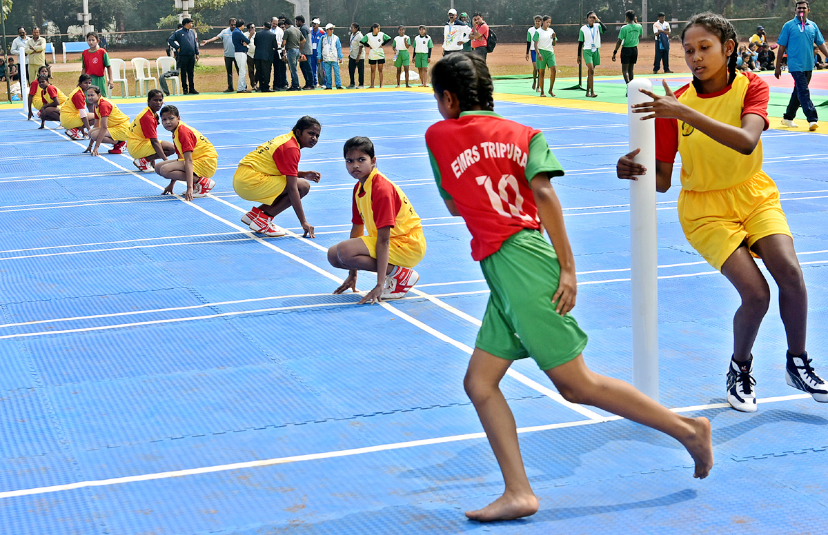 Ekalavya Model Schools National Sports Competitions Starts  - Sakshi1