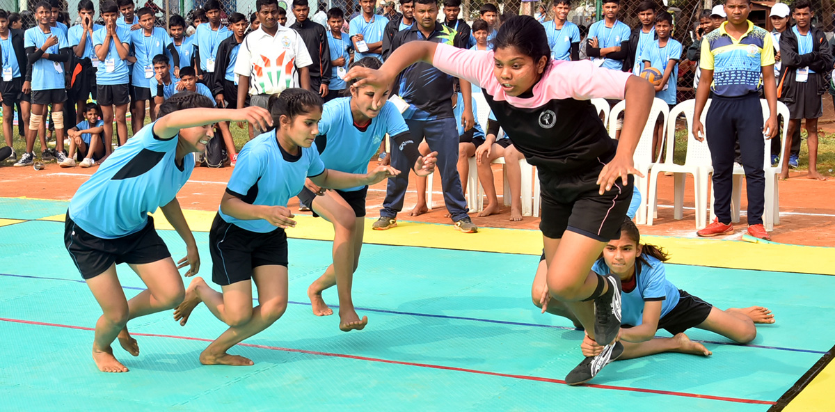 Ekalavya Model Schools National Sports Competitions Starts  - Sakshi5