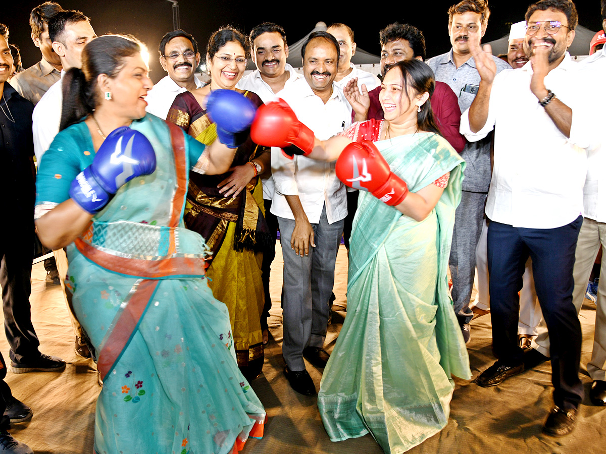 AP Tourism minister RK Roja Boxing Photos   - Sakshi4