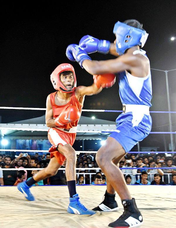 AP Tourism minister RK Roja Boxing Photos   - Sakshi11