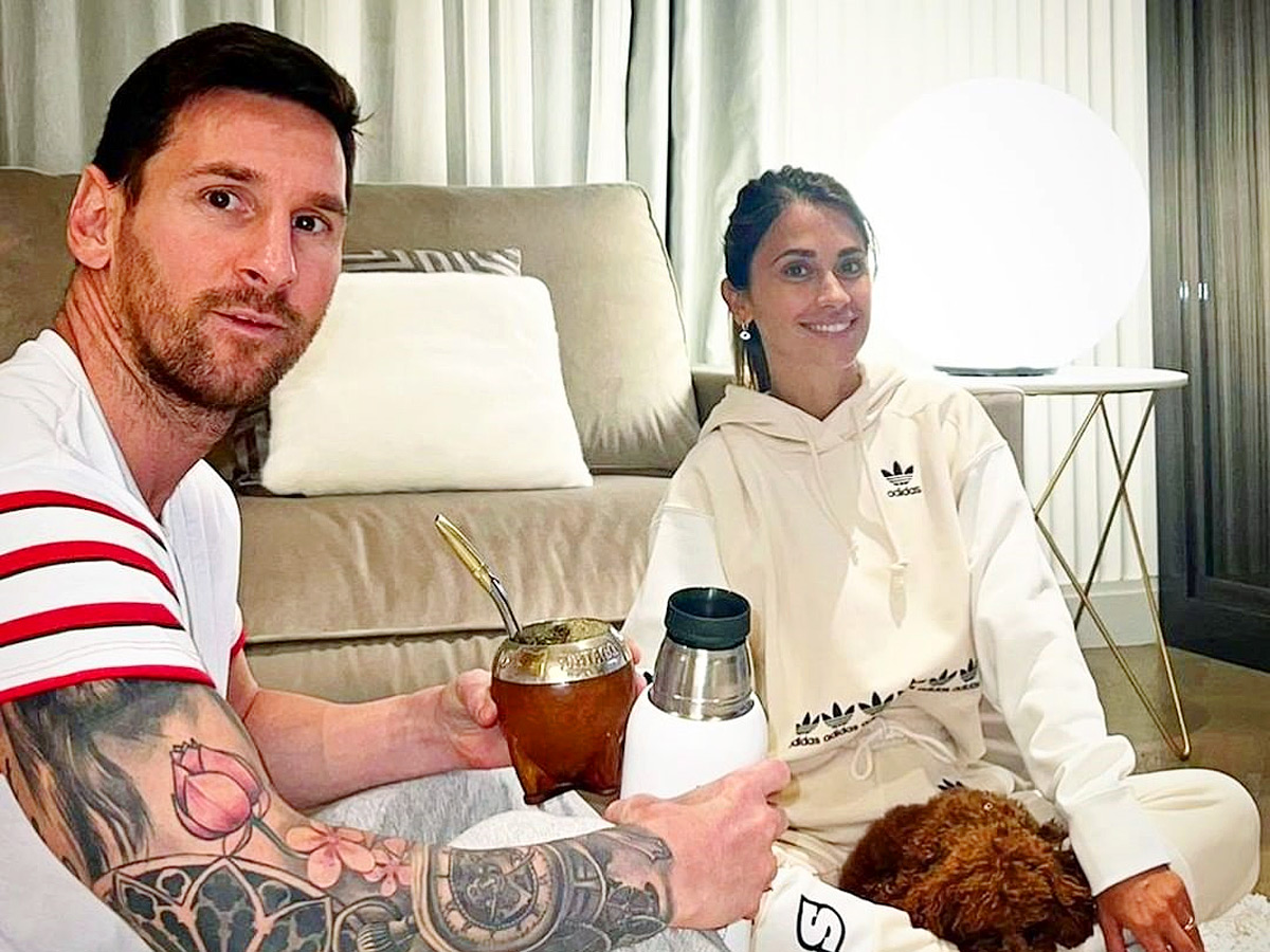 Argentina Footballer Messi Beautiful Family Photos - Sakshi10